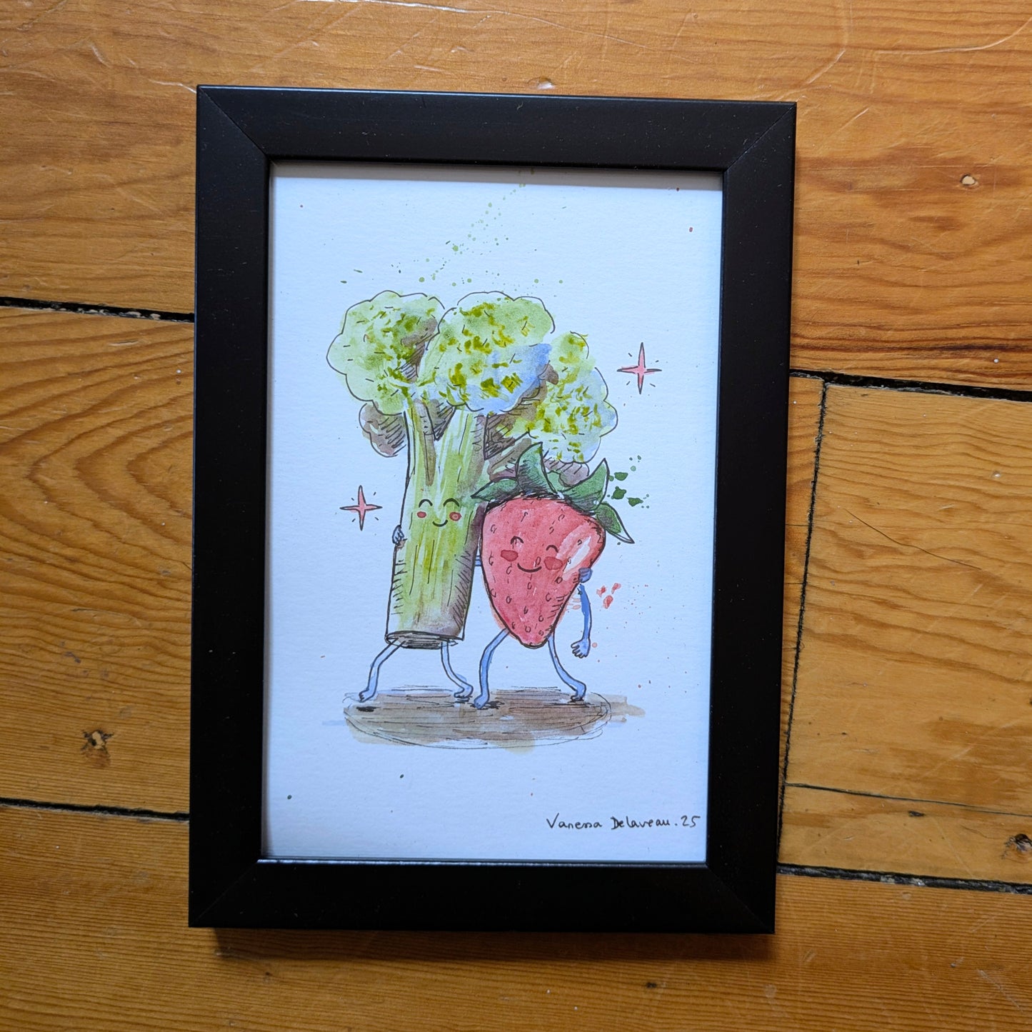 Happy broccoli π₯¦ & strawberry π