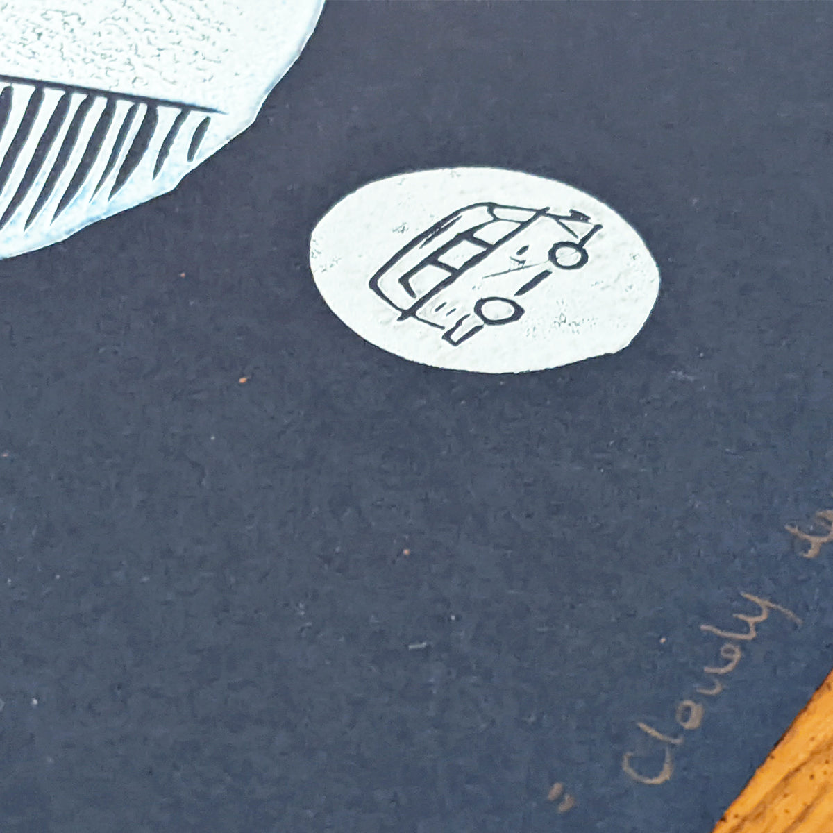 Cloudy day at the summit