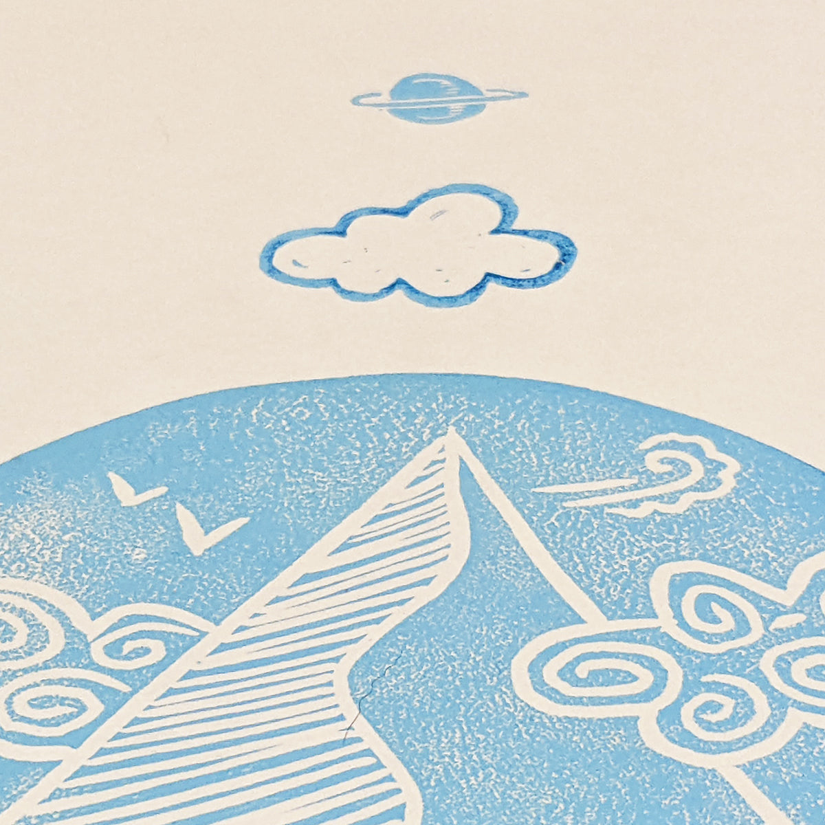 Cloudy day at the summit