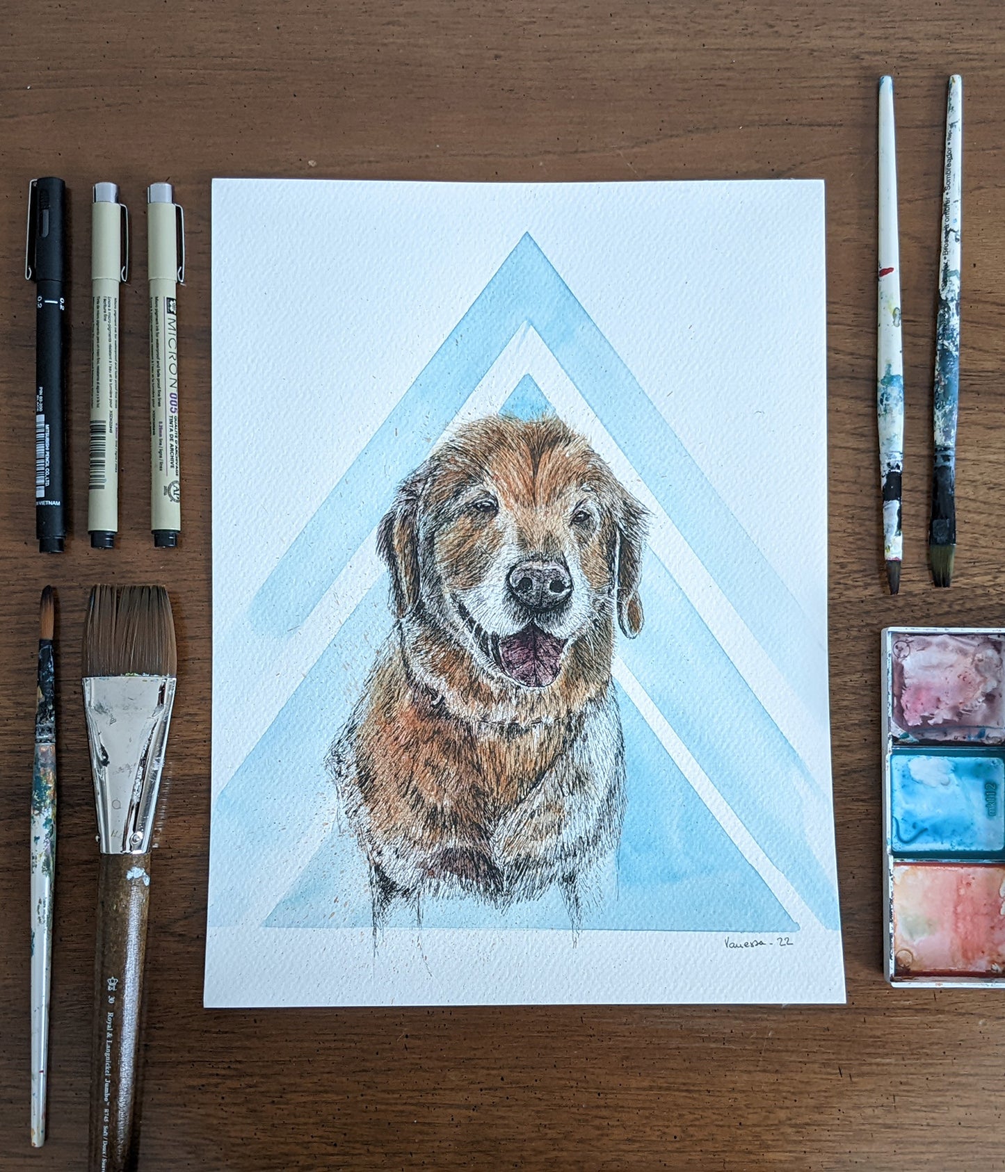 Custom animal portrait
