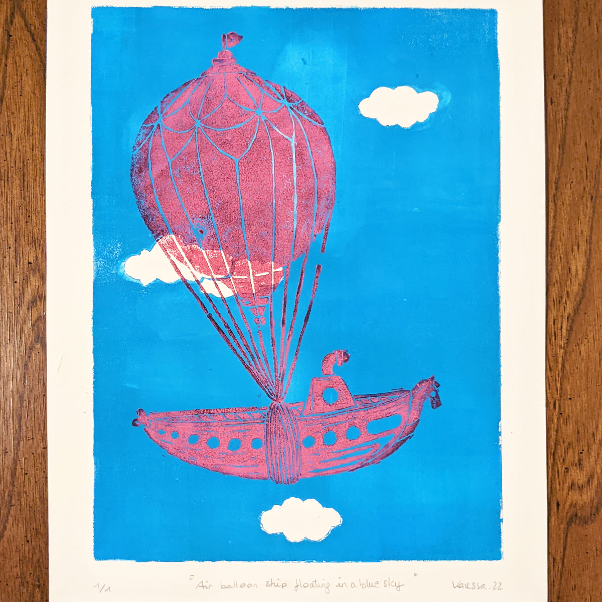 Air balloon ship