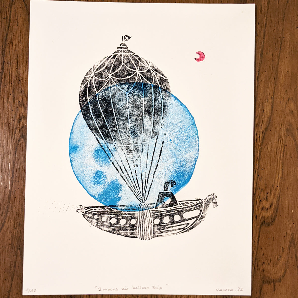 Air balloon ship