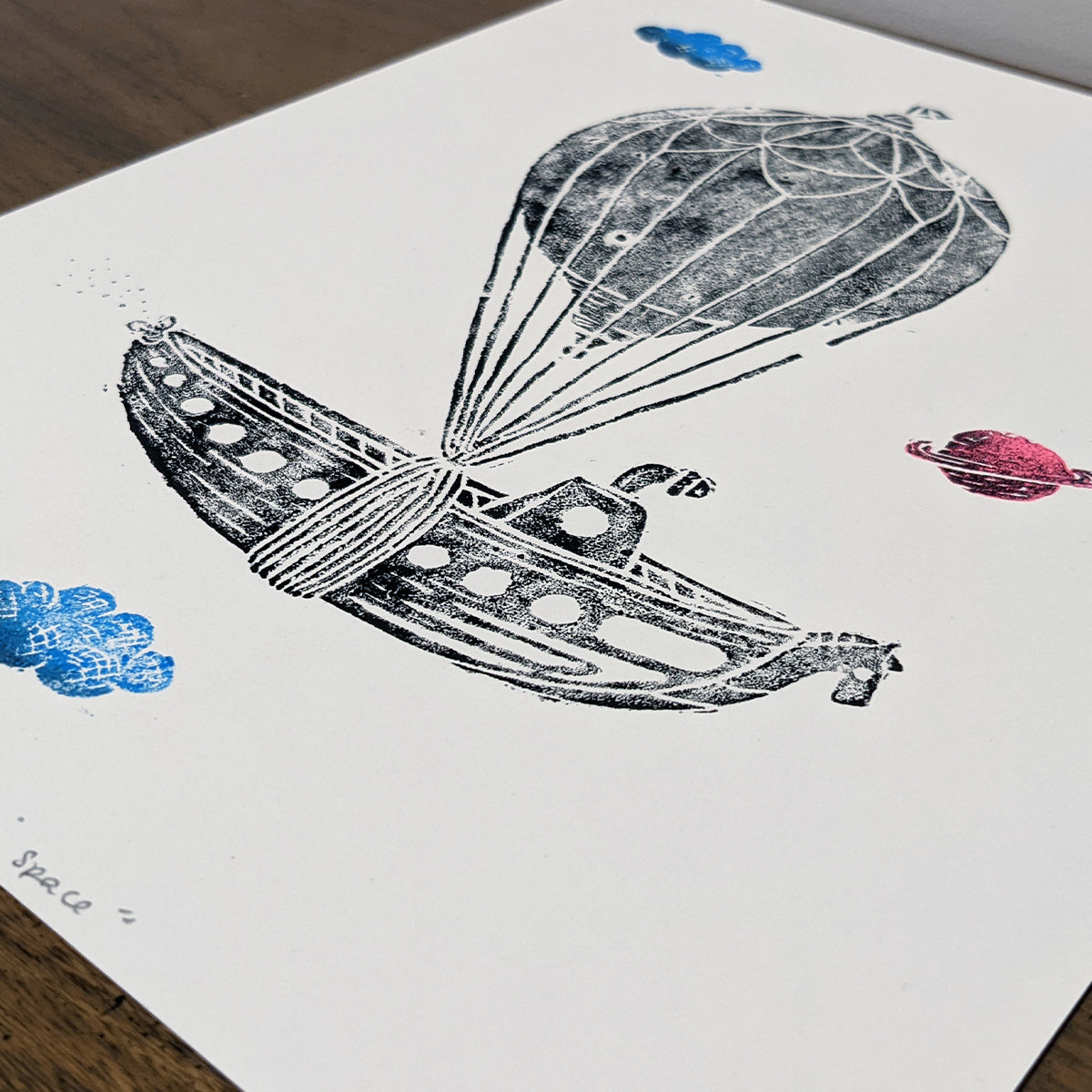 Air balloon ship